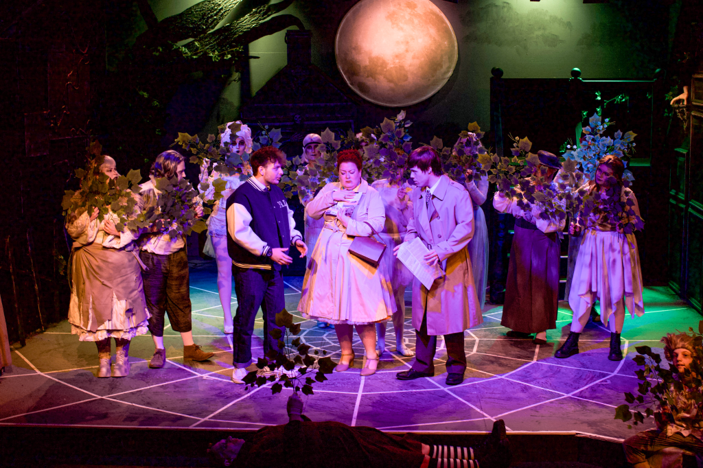 A scene from 'The Addams Family Musical' at The Archway Theatre, 2025