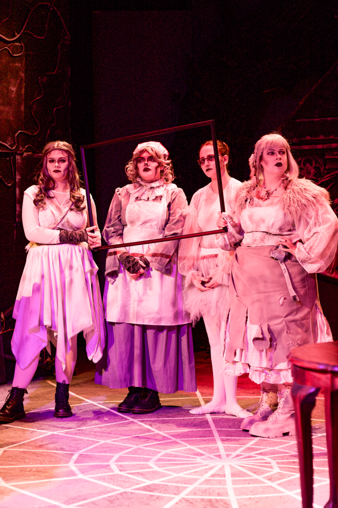 A scene from 'The Addams Family Musical' at The Archway Theatre, 2025