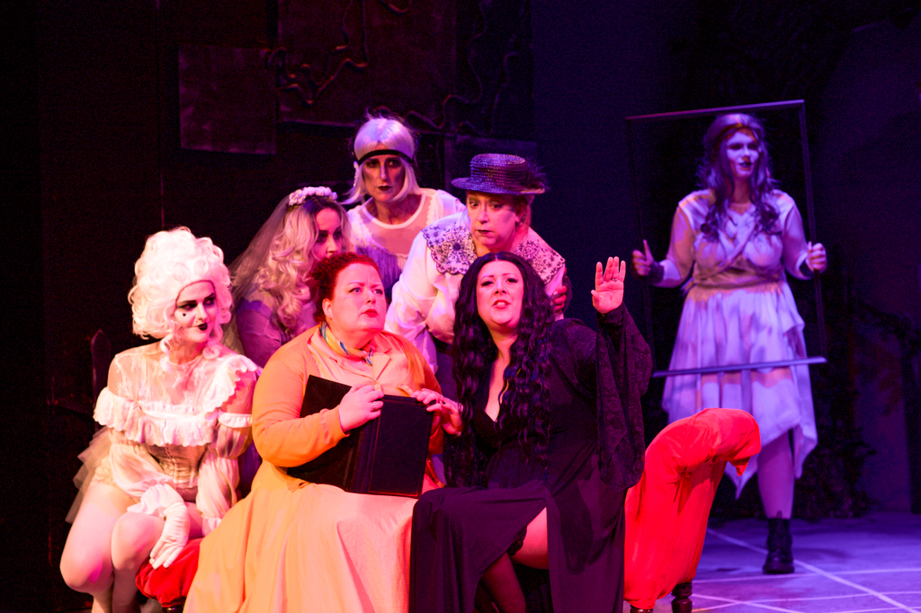 A scene from 'The Addams Family Musical' at The Archway Theatre, 2025