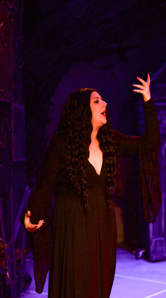 A scene from 'The Addams Family Musical' at The Archway Theatre, 2025