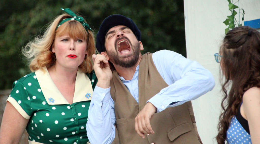 A scene from 'A Comedy of Errors' at The Archway Theatre, 2025