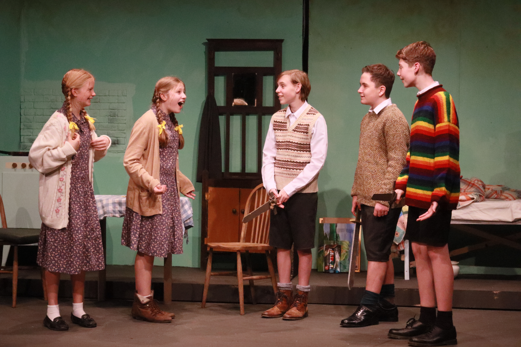 A scene from 'Goodnight Mister Tom' at The Archway Theatre, 2025