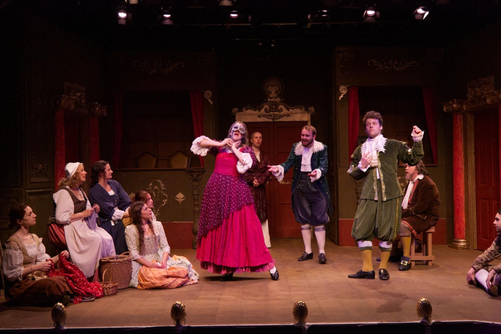 A scene from 'Nell Gwynn' at The Archway Theatre, 2025