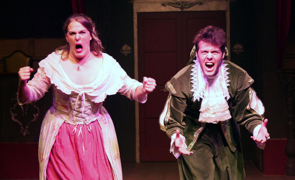 A scene from 'Nell Gwynn' at The Archway Theatre, 2025