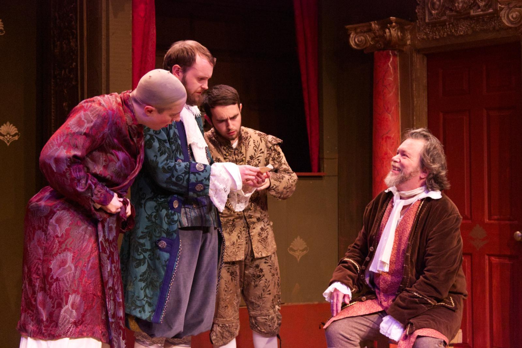 A scene from 'Nell Gwynn' at The Archway Theatre, 2025