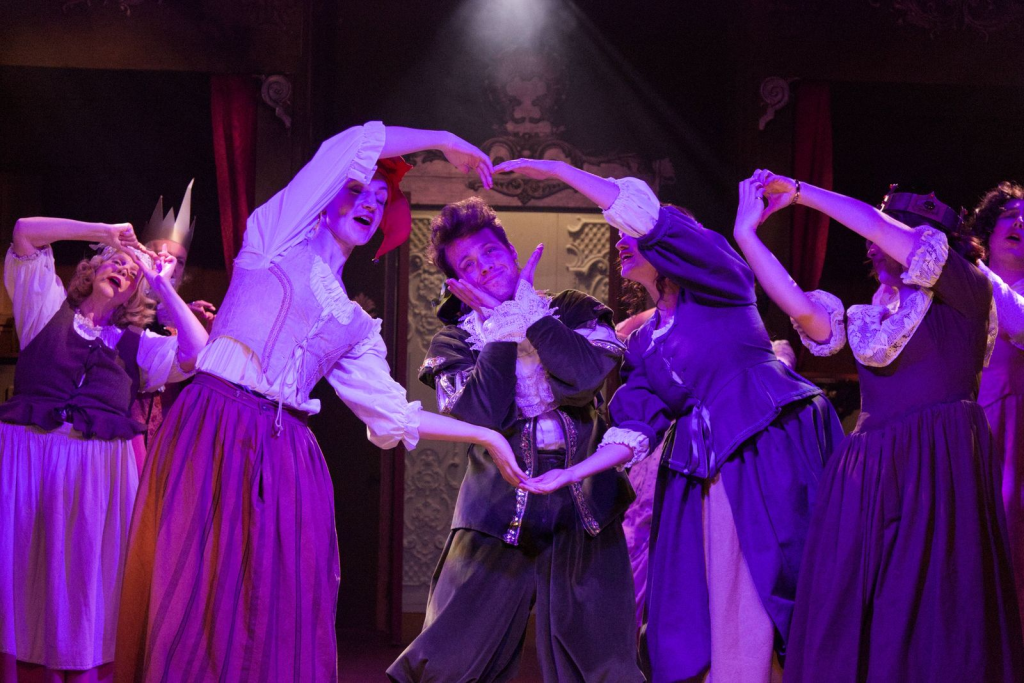 A scene from 'Nell Gwynn' at The Archway Theatre, 2025