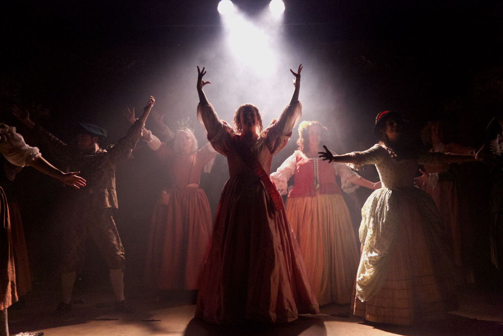 A scene from 'Nell Gwynn' at The Archway Theatre, 2025