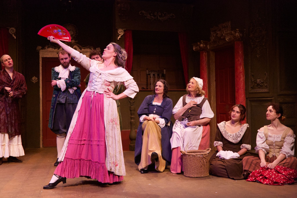 A scene from 'Nell Gwynn' at The Archway Theatre, 2025