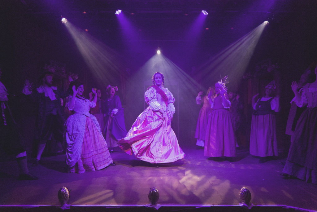 A scene from 'Nell Gwynn' at The Archway Theatre, 2025